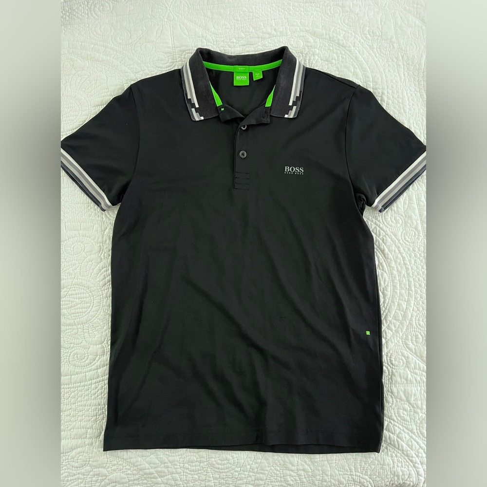 HUGO BOSS Slim fit polo shirt size M